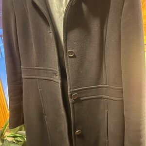 Women’s Jcrew size 6 Black Wool Coat